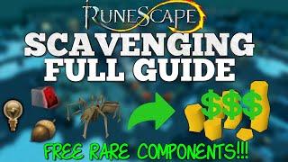 Get Rare Components & Make GP While AFK - Scavenging Perk Guide 2021 - Runescape 3