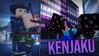 Using GETO and KENJAKU in Different Roblox Anime Games