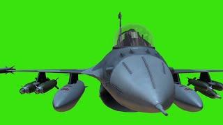 Green screen jet tempur