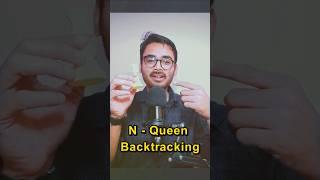 N-Queen Problem using backtracking. with visualization in 60 sec.