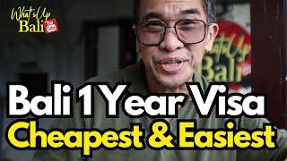 Bali 1 year visa the most easy and cheapest - Bali Visa