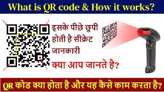 QR कोड क्या होता है? What is QR Code Explained in Hindi? How QR Code Works? How Secure it is?