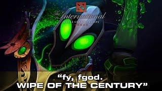 Dota 2 "fy fgod, wipe of the century" Rubick - VG vs C9