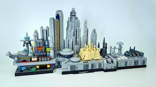 Coruscant Architecture Skyline | LEGO Star Wars MOC