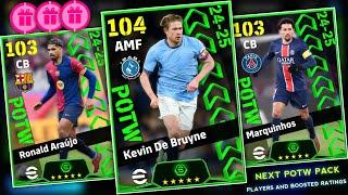 Upcoming Thursday New Potw Worldwide Mar 6 '25 In eFootball 2025 Mobile | Players & Boosted Ratings