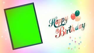 Happy Birthday Green Screen Background Video||Birthday Video Maker In Kinemaster#28