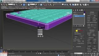 Timelapse 3DSMAX Modeling - Dell Keyboard Speedart