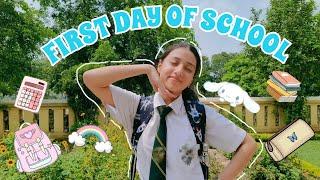 First Day Of School After Summer Vacation   *Class 8th*//Back to School//Saanvi's wonderland