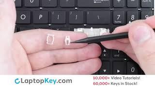 Replace Keyboard Key Asus VivoBook Pro N580 | Fix Laptop Installation Repair