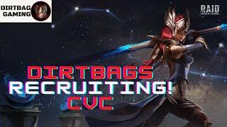 End Game Clan Recruiting | Join the Dirtbag Nation! | Raid Shadow Legends Recruitment Video