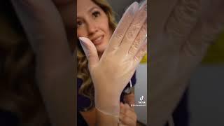 Vinyl gloves asmr #asmr #gloves #asmrgloves #glovesounds #asmrvideos #asmrglovesounds #asmrmedical