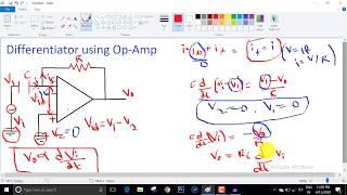 Electronics shortcuts, Differentiator Op Amp Class | Electronics Lab Tutorials