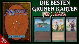 MTG Die besten grünen Karten für 1 Mana | Magic the Gathering deutsch | best green cards | Trader