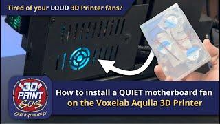 Tired of your loud motherboard fan on your Aquila? Let's fix it!