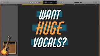 Vocal Doubles and Layering | 5-Minute GarageBand Expert