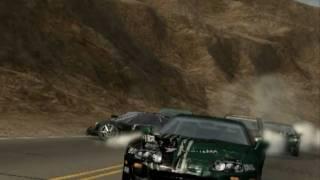 NFS Prostreet - Nevada C - spectacular crashes