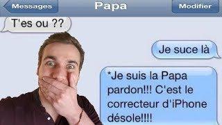 LES PIRES SMS DES PAPAS !