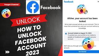 how to unlock facebook account without id proof |how to unlock facebook account 2023