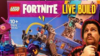 LEGO Fortnite BATTLE BUS Live Build & Chat | HORIZONTAL