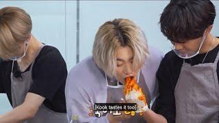 Run BTS! 2021- EP.142(Eng-sub) - Cooking kimchi