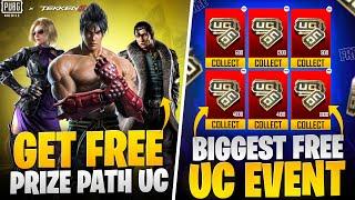 Get Free Tekken 8 Prize Path UC | Biggest UC Events | Free 660 , 1200 , 1800 UC |PUBGM