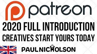 Patreon Introduction - Beginner Guide To Why Creatives Should Start A Patreon Page Today