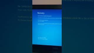 Windows Error, please help me solve it. "your PC/device needs to be repaired. winload.exe missing"