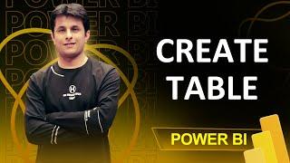 4.1 How to Create a Table in Power BI Tutorials for Beginners by Pavan Lalwani | Creating a Table |