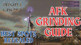 Night Crows AFK Farming and Grinding Guide - Best Spots to AFK and Sleep