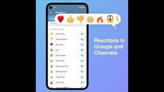 #Telegram Reactions