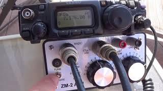 #268: How to operate a ZM-2 Z-Match Antenna Tuner kit by Emtech