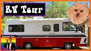 RV Tour: Winnebago RV Remodel, Renovation, Organization Hacks Tips & Tricks  - RV Living Full Time