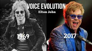 Elton John's Voice Evolution (1969 - 2017)
