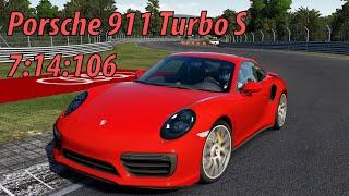 Porsche 911 Turbo S - Nordschleife World Record 7:14:106 - Assetto Corsa