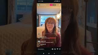 Lindsey Stirling Instagram Live before Favorited Livestream 03-12-25