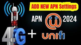 How to increase 4g speed for unifi APN settings 2024