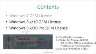 Your Windows OEM Product Key - A Guide to OEM System Locked Preinstallation