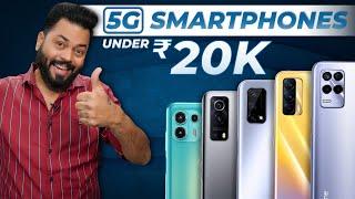 Top 5 Best 5G Smartphones Under ₹20000 BudgetNovember 2021