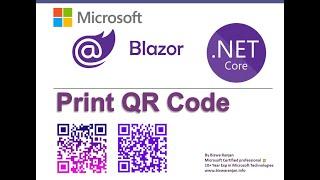 Generate QR Code in  Blazor Framework