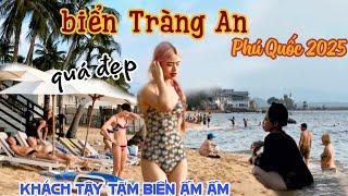 Quá Đẹp BIỂN BÃI TRƯỜNG Dài Nhất PHÚ QUỐC Khu “Biển Resort” TOÀN KHÁCH TÂY Tắm Biển Miễn Phí KPVL