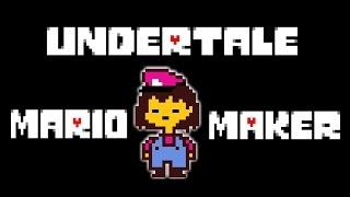 UNDERTALE Recreated as a Mario Maker Level (Multiple Endings)