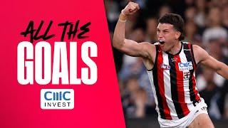 CLUTCH FINISH! | All The Goals v Carlton - Round 24, 2024