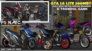 RILIS!! GTA SA LITE FULL MOD MOTOR METIK HEDON NGABERS, CAMPURAN METIK LIARAN TERBARU DI ANDROID