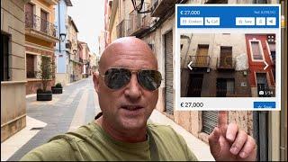 I found a €27000 town house in Spain