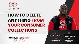 How to DELETE ANYTHING OFF YOUR CONSUMER REPORTS (Credit Reports) with Marvin and Daraine full