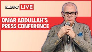 Omar Abdullah LIVE | Omar Abdullah Press Conference | Omar Abdullah On Meeting Amit Shah