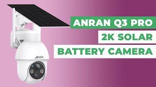 Anran Q3 Pro 2K Solar Battery Camera