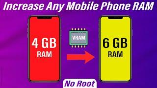 Increase Virtual RAM In Your Android Phone //use internal storage // no root // How to Increase RAM