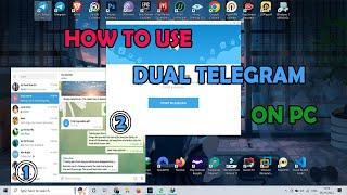 How to Use Dual Telegram On your Pc just Like Mobile Clone Apps.