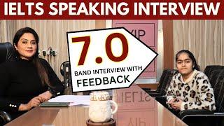 IELTS Speaking Interview 2024 - Band 7.0 | Full IELTS Speaking Test | Sapna Dhamija